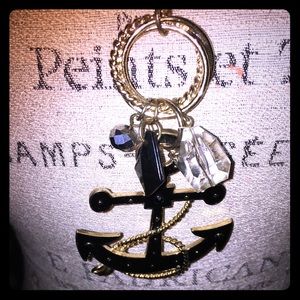 Anchor necklace.